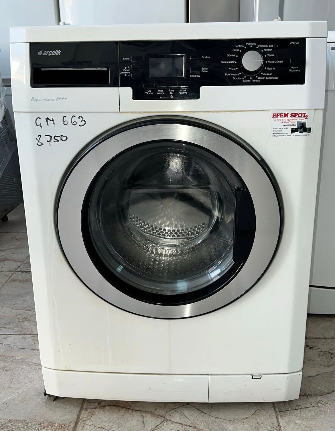 ARÇELİK ÇAMASIR MAKINASi 